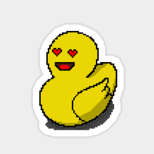 Duckys loves emoji Sticker